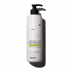 Мицеллярный восстановительный шампунь Nori Hillary Nori Micellar Strengthening Shampoo, 500 мл