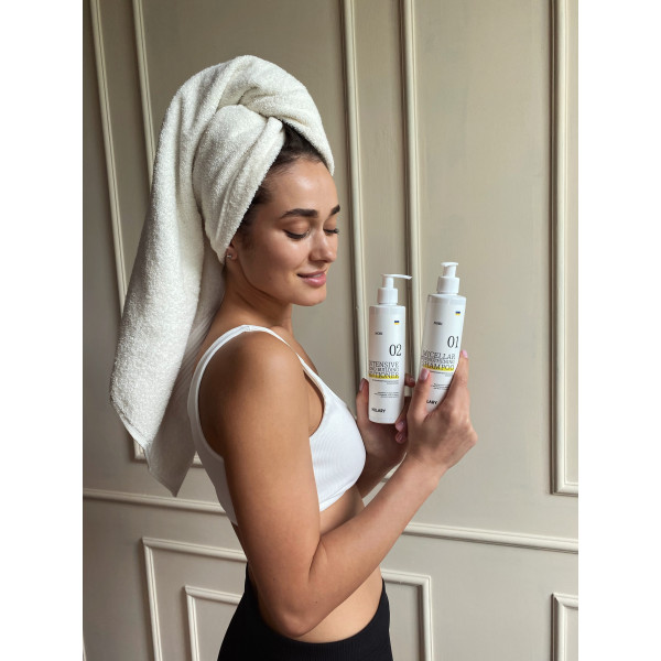 Мицеллярный восстановительный шампунь Nori Hillary Nori Micellar Strengthening Shampoo, 500 мл