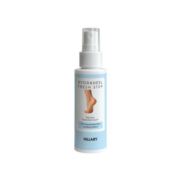 Освежающий спрей-дезодорант для ног Hillary HydraHeel FreshStep Spray-Deodorant, 100 мл