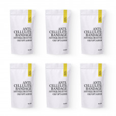 Курс Антицеллюлитных обертываний с маслом ксимении Hillary Anti-cellulite Bandage African Ximenia (6 уп.)