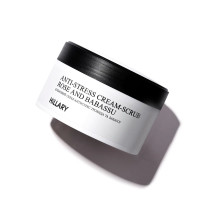 Кремовий скраб-антистрес Троянда та бабассу Hillary Аnti-stress cream-scrub Rose and Babassu, 200 г