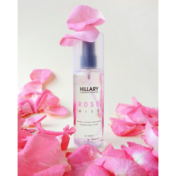 Розовый мост для лица Hillary ROSE MIST, 120 мл