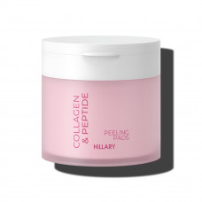 Отшелушивающие тонер-педы с коллагеном и пептидами Hillary Collagen Peptide Peeling Pads, 60 шт