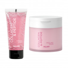 Комплекс пептидного омоложения и коррекции морщин Hillary Collagen Peptide Anti-Age Wrinkle Correction Set