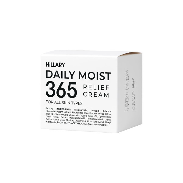 Увлажняющий крем-гель для всех типов кожи Hillary Daily Moist 365 Relief Cream, 50 мл