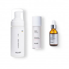 3-х Шаговый комплекс для нормального типа кожи Hillary Step 3 Cleansing and Moisturizing
