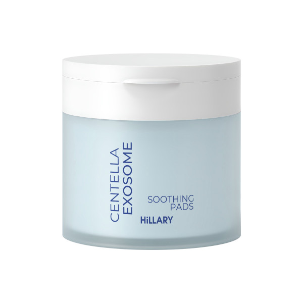 Успокаивающие тонер-педы с экзосомами центеллы Hillary Centella Exosome Soothing Pads, 60 шт