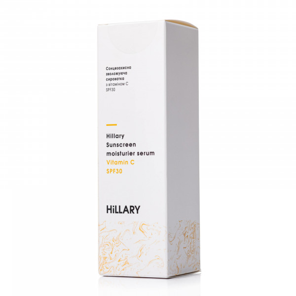 Солнцезащитная увлажняющая сыворотка с витамином C SPF30 Hillary Sunscreen moisturier serum Vitamin C SPF30