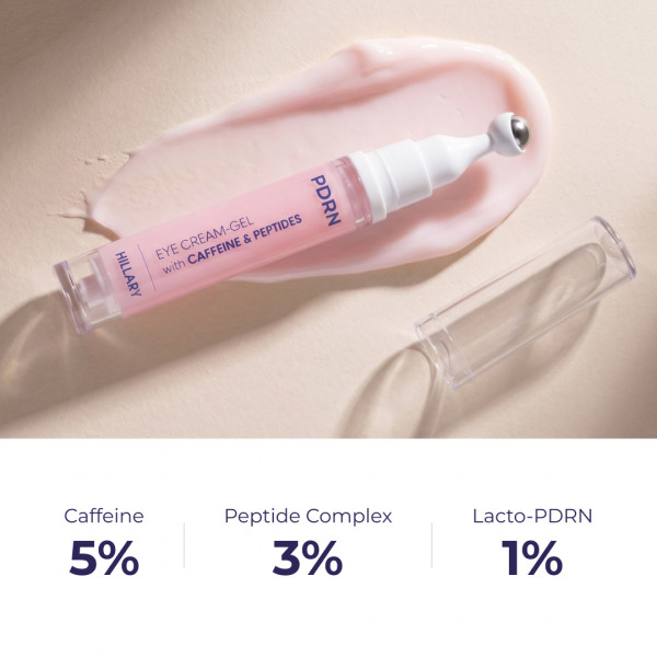 Полинуклеотидный крем-гель для сияния кожи вокруг глаз Hillary PDRN Eye Cream-Gel with Caffeine Peptides