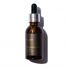 Органическое нерафинированное масло макадамии холодного отжима Hillary Organic Cold-Pressed Macadamia Oil, 30 мл