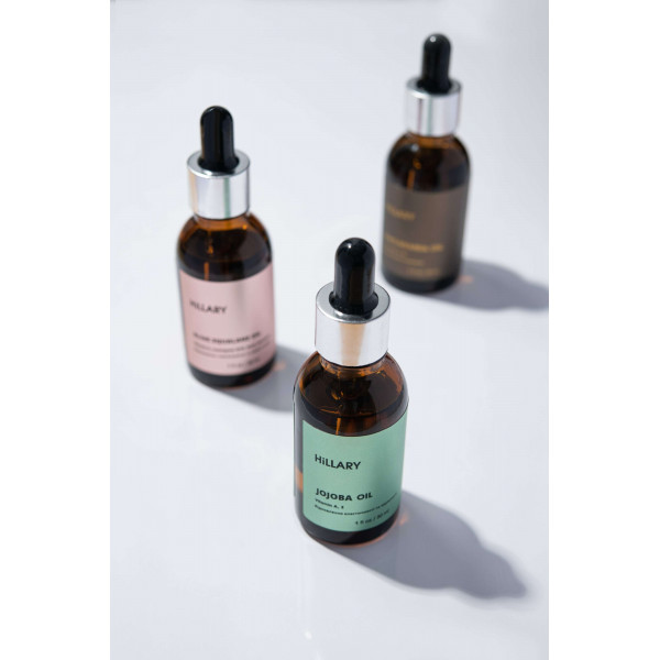 Органическое нерафинированное масло макадамии холодного отжима Hillary Organic Cold-Pressed Macadamia Oil, 30 мл