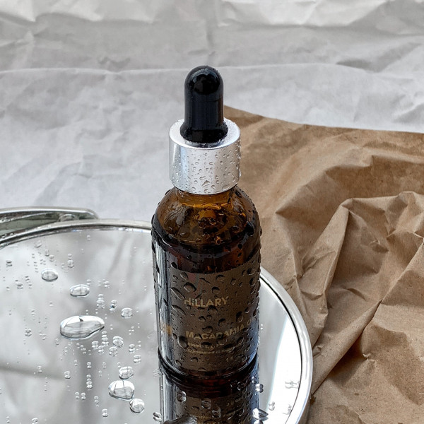 Органическое нерафинированное масло макадамии холодного отжима Hillary Organic Cold-Pressed Macadamia Oil, 30 мл