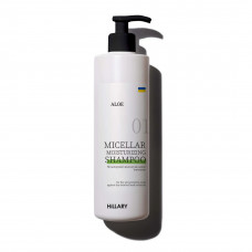 Мицеллярный увлажняющий шампунь Aloe Hillary Aloe Micellar Moisturizing Shampoo, 500 мл