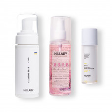 Набор для лица солнцезащитный и тонизирующий Hillary Sun protection and Toning