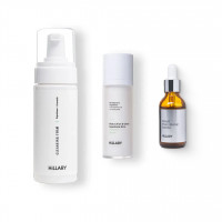 3-х Шаговый комплекс для сухого типа кожи Hillary Step 3 Cleansing and Moisturizing