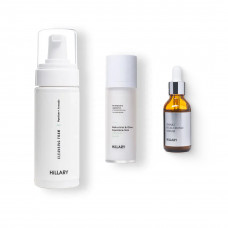 3-х Шаговый комплекс для сухого типа кожи Hillary Step 3 Cleansing and Moisturizing