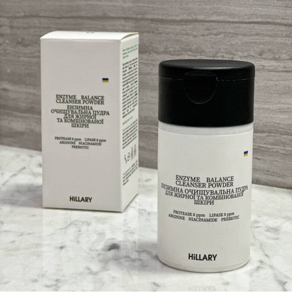 Энзимная очистительная пудра для жирной и комбинированной кожи HiLLARY Enzyme Balance Cleanser Powder, 40 г