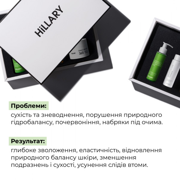 Набор с центеллой для сухой и нормальной кожи Hillary Perfect Centella Deep Hydration