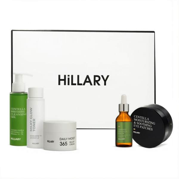 Набор с центеллой для сухой и нормальной кожи Hillary Perfect Centella Deep Hydration