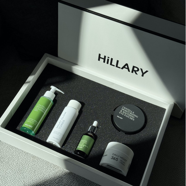 Набор с центеллой для сухой и нормальной кожи Hillary Perfect Centella Deep Hydration