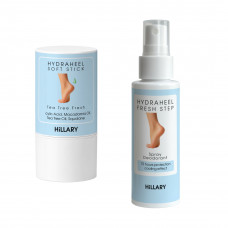 Набор для свежести и увлажнения пяток с маслом чайного дерева Hillary Heel Freshness Hydration Set with Tea Tree