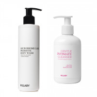 Набор для бережной очистки тела и интимной зоны Hillary Gentle Body Intimate Care Set