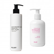 Набор для бережной очистки тела и интимной зоны Hillary Gentle Body Intimate Care Set