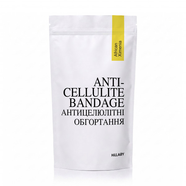 Набір Антицелюлітні обгортання + рідина з олією ксименії Hillary Anti-cellulite African Ximenia (6 процедур)