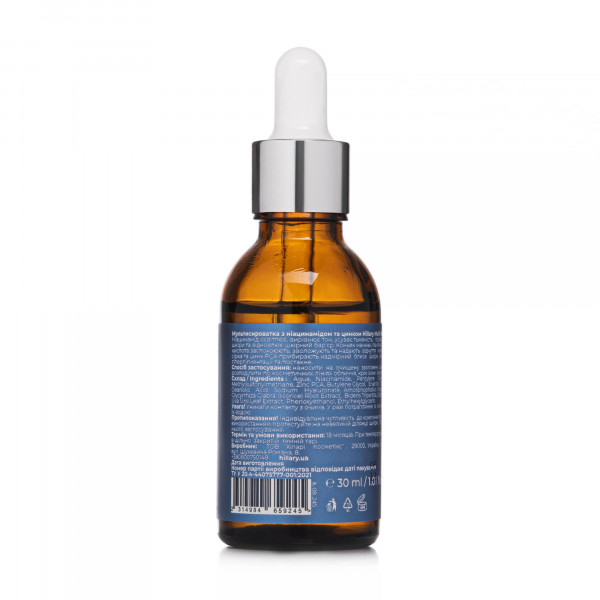 Сыворотка для лица с ниацинамидом и цинком Hillary Multi Niacinamid Serum, 30 мл