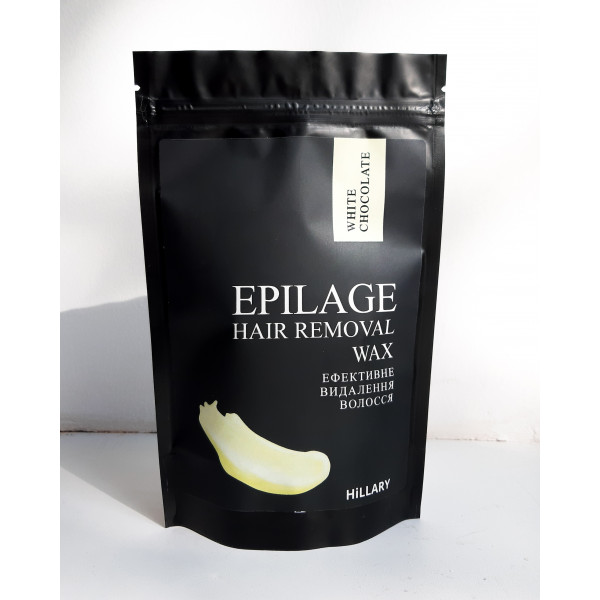 Гранулы для эпиляции Hillary Epilage White Chocolate, 200 г