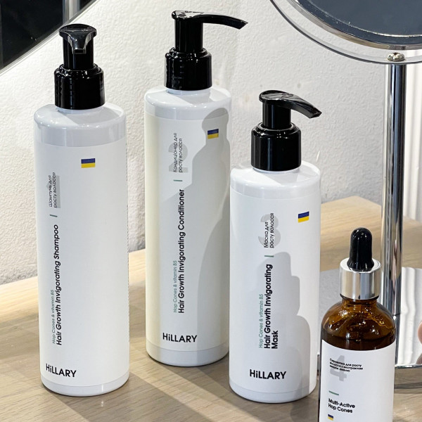 Шампунь + Кондиционер Hillary Hop Cones B5 Hair Growth Invigorating, 500 мл