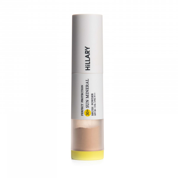 Солнцезащитная минеральная пудра из SPF 30+ Hillary Perfect Protection Sun Mineral Brush Powder SPF 30+, 4 г