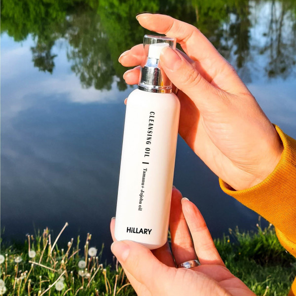 Гидрофильное масло для жирной и комбинированной кожи Hillary Cleansing Oil Tamanu + Jojoba oil, 150 мл