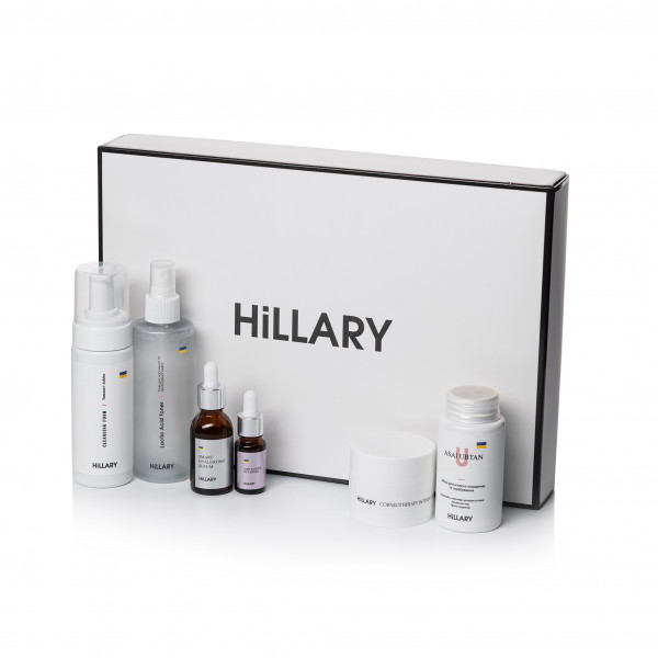 Набор для ежедневного ухода за жирной и проблемной кожей Hillary Perfect 6