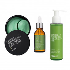 Набор с центеллой для успокоения и восстановления кожи Hillary Centella Soothing Recovery Set