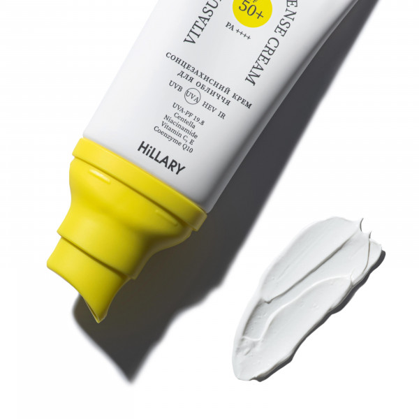 Солнцезащитный крем SPF 50+ Hillary VitaSun Daily Defense Cream, 40 мл