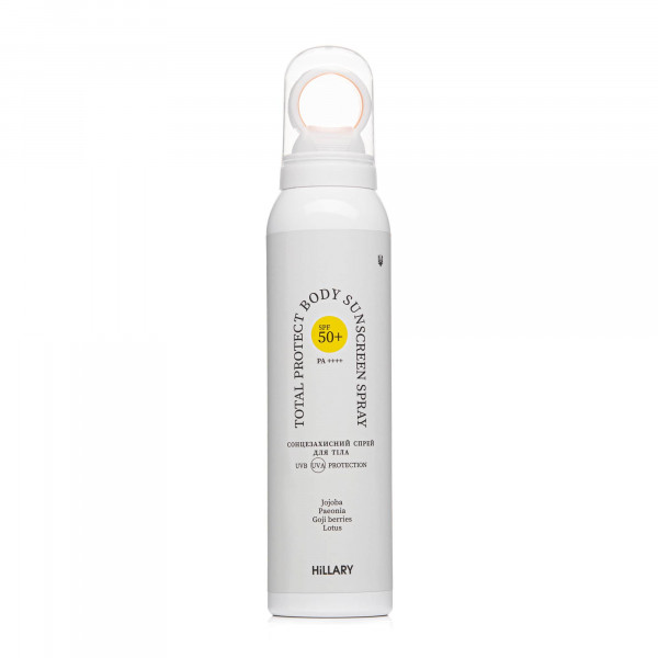 Солнцезащитный спрей SPF 50+ Hillary Total Protect Body Sunscreen Spray, 150 мл