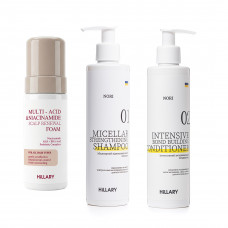 Комплекс для глубокой очистки и восстановления волос Hillary Deep Cleansing Hair Recovery Complex, 250 мл