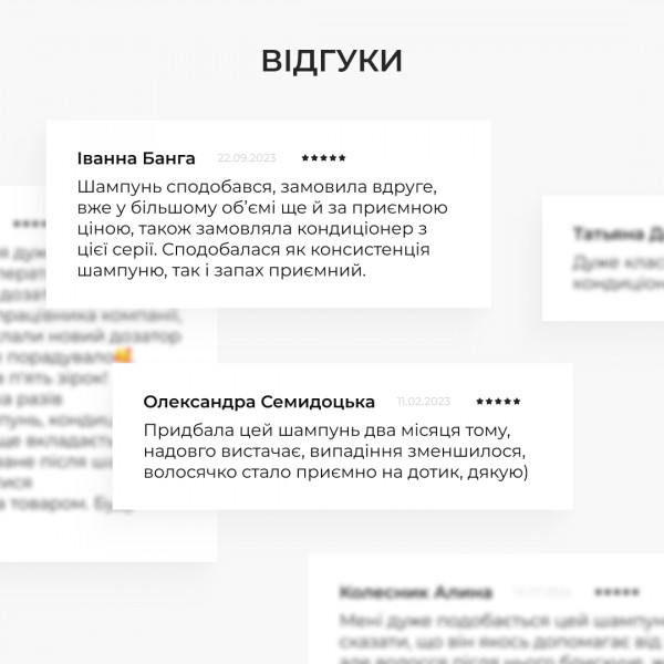 Шампунь и сыворотка для волос Concentrate Serenoa + кондиционер против выпадения волос