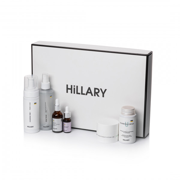 Набор для ежедневного ухода за сухой и чувствительной кожей Hillary Perfect 6