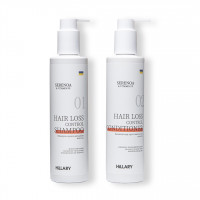 Шампунь + Кондиціонер проти випадіння волосся Hillary Serenoa & РР Hair Loss Control Shampoo