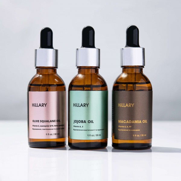 Натуральное масло для волос и волос Hillary JOJOBA OIL, 30 мл