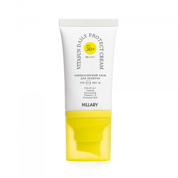 Солнцезащитный крем SPF 30+ Hillary VitaSun Daily Protect Cream, 40 мл