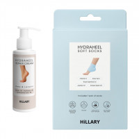 Набор для увлажнения и восстановления пяток Hillary Heel Hydration Repair Complex