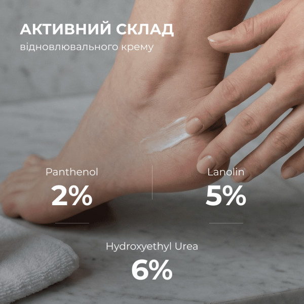Набор для увлажнения и восстановления пяток Hillary Heel Hydration Repair Complex