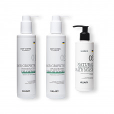 Набор Hop Cones B5 Hair Growth Invigorating + Естественная маска Bamboo