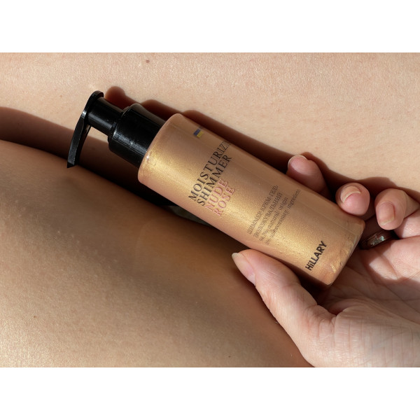Шиммер крем-гель увлажняющий Hillary Nudе Rose Moisturizing Shimmer, 100 мл