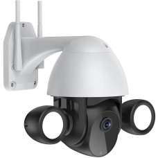 Поворотна вулична WiFi камера відеоспостереження USmart OPC-04W з прожектором 3 МП PTZ Tuya