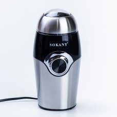Кофемолка электрическая Sokany SK-3024 150 Вт 50 г хром (SK3024)