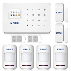 Бездротова сигналізація GSM KERUI G18 для 4-х кімнатної квартири (uudgydf87dhnf)